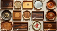 coffee table trays selection