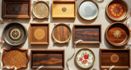 coffee table trays selection