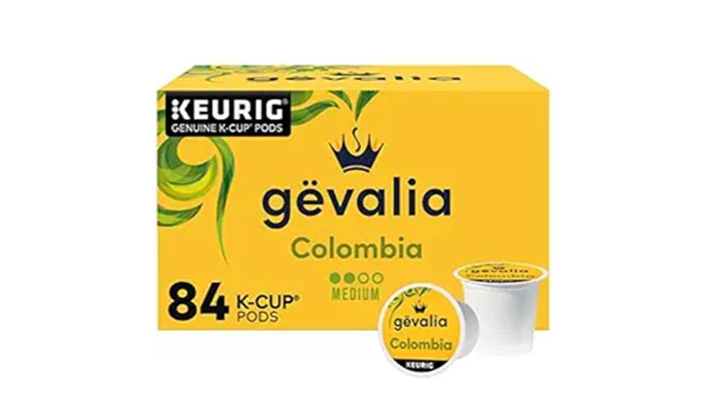 colombian coffee pod variety