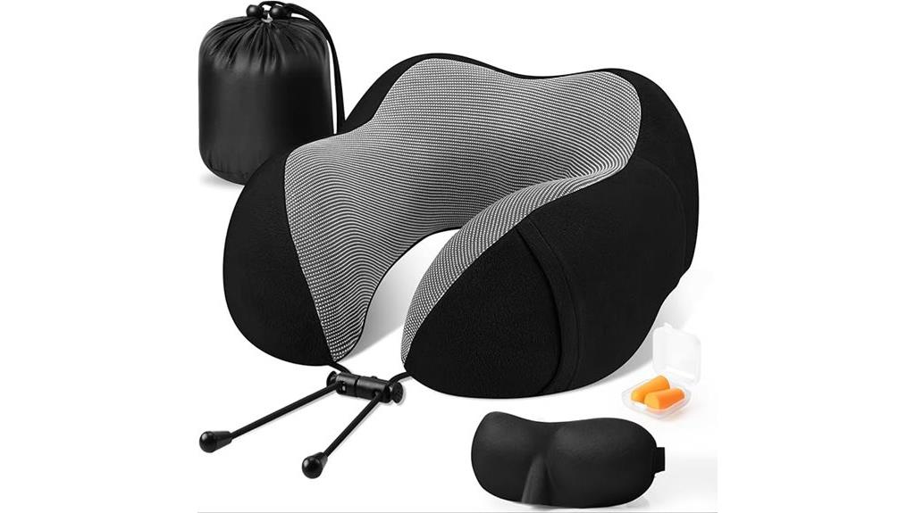 comfortable travel pillow option