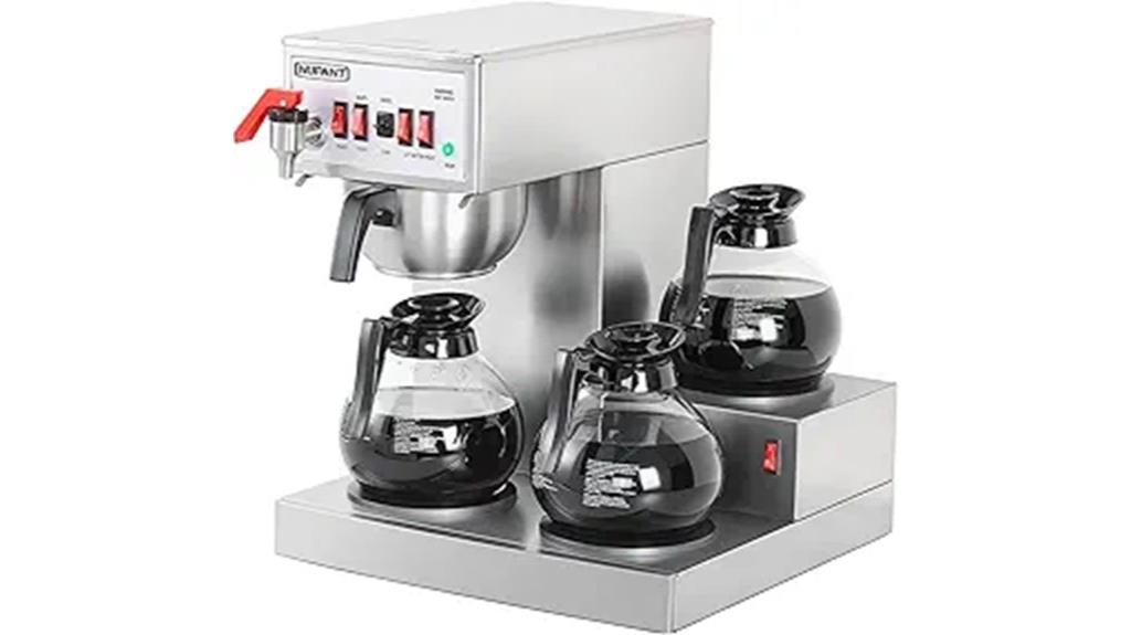 commercial coffee maker system