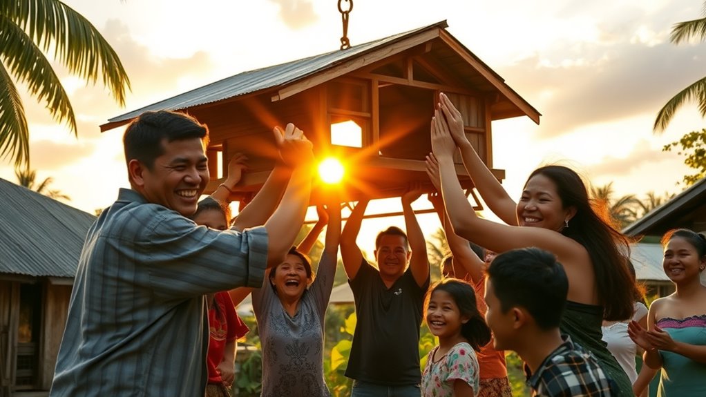 community support enhances well being
