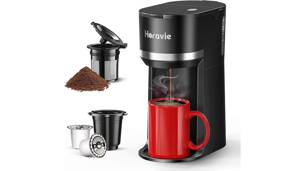 compact coffee maker versatility