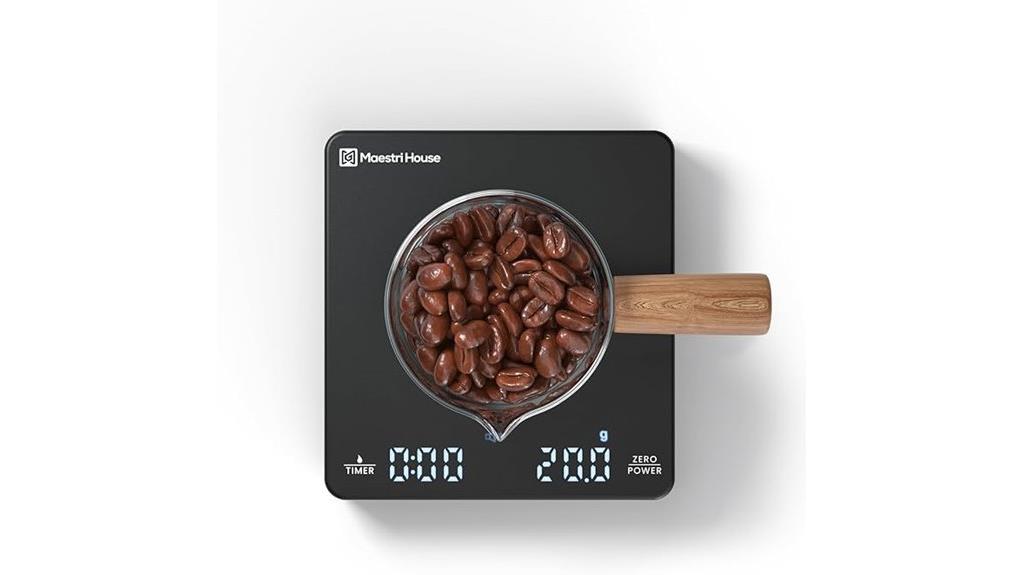 compact coffee scale timer