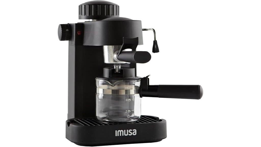 compact espresso cappuccino maker
