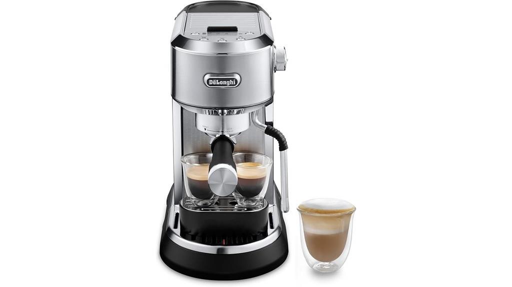 compact manual espresso machine