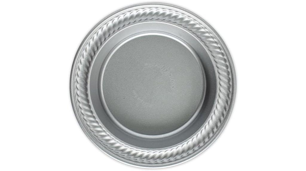 compact natural pie pan