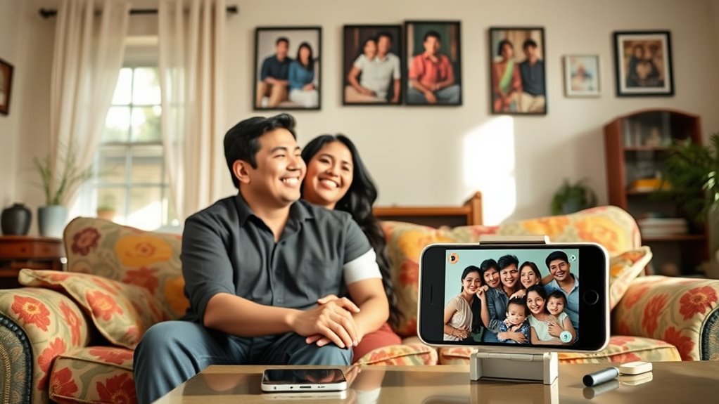 connecting families through technology