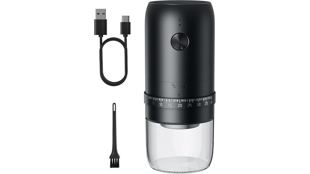 cordless coffee grinder device