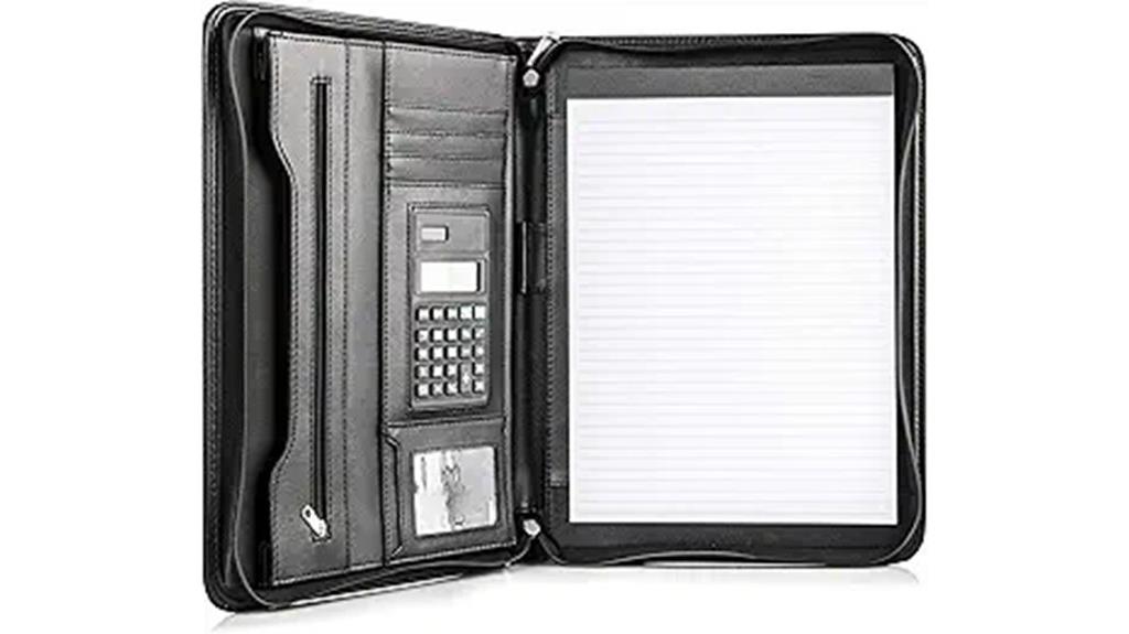 cossini vegan leather portfolio