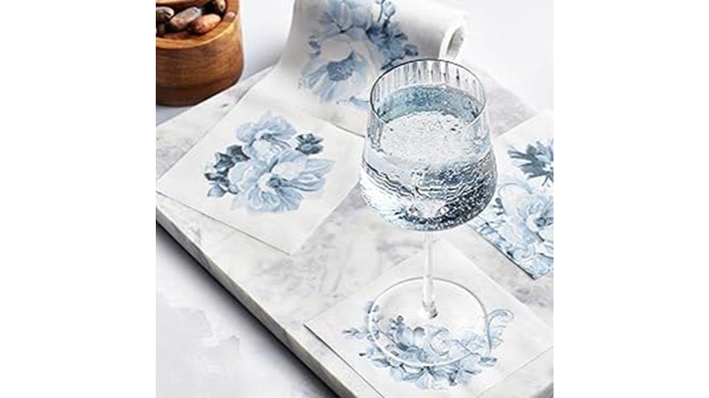 cotton cocktail napkins roll