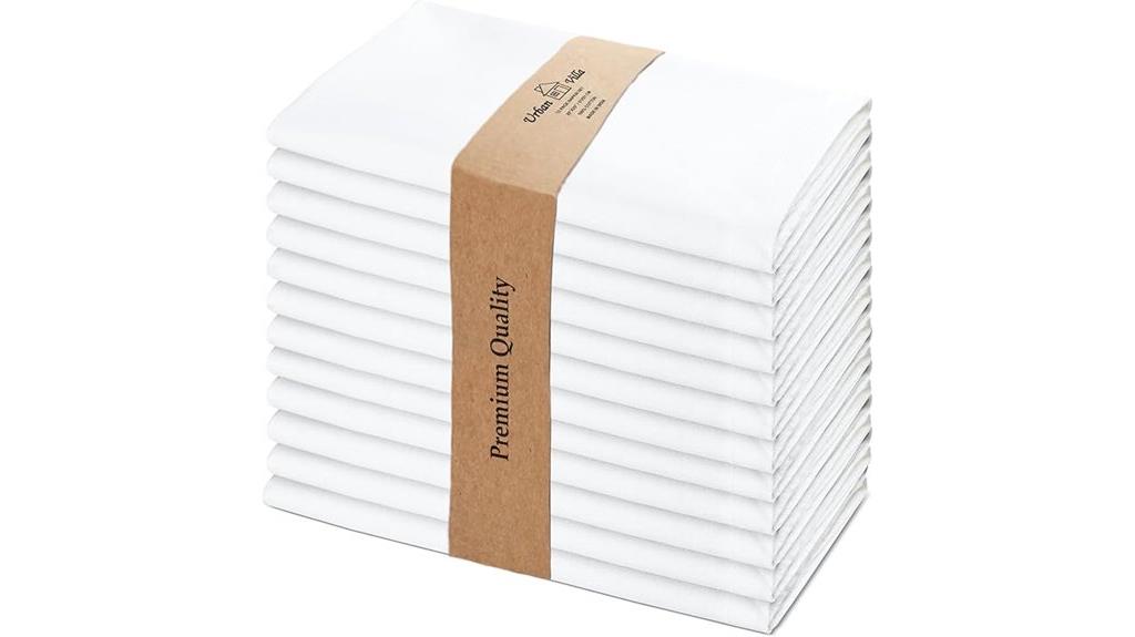 cotton dinner napkins set