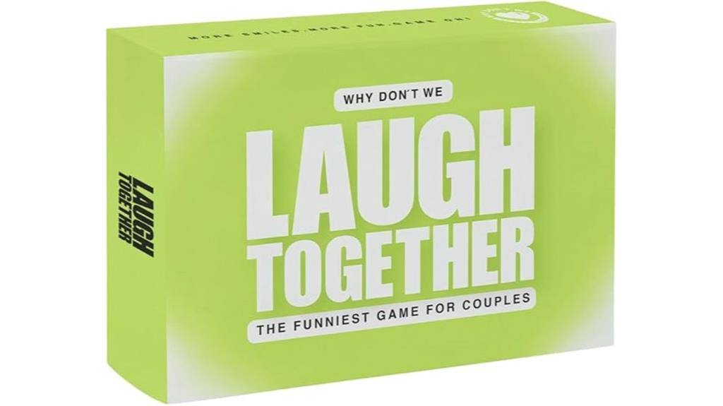 couples laughter card game