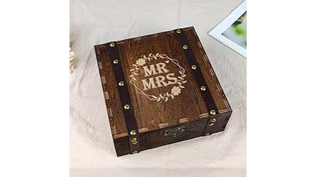 couples wedding keepsake box