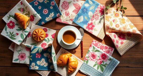 cozy coffee napkin picks