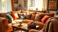 cozy home with spouse