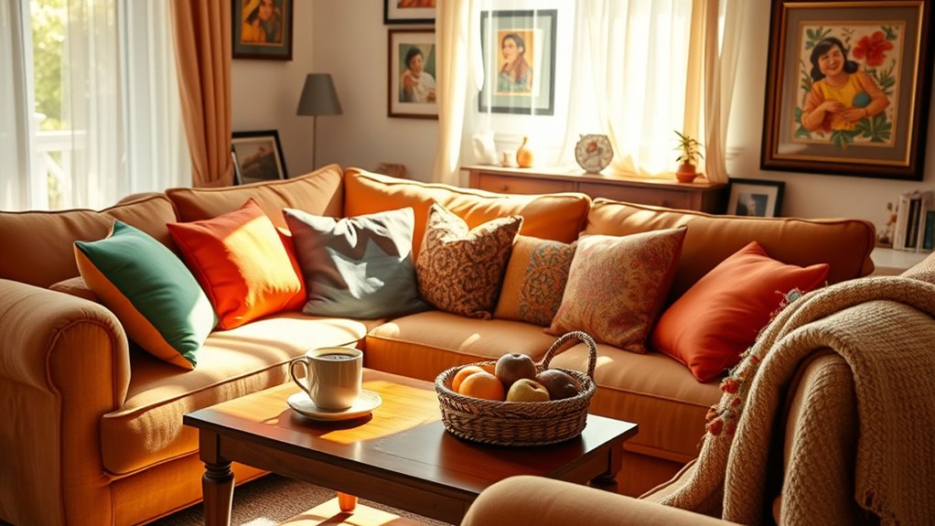 cozy home with spouse
