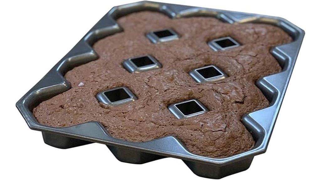 crispy corner edge brownies