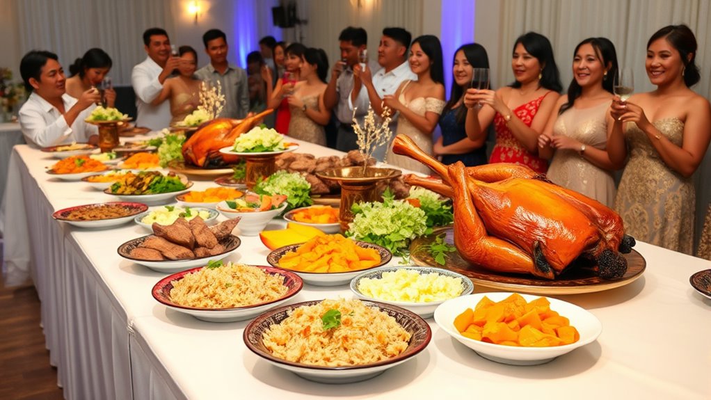 culinary traditions in weddings