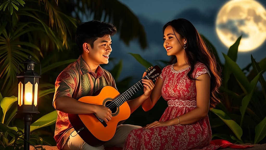 cultural courtship through serenades