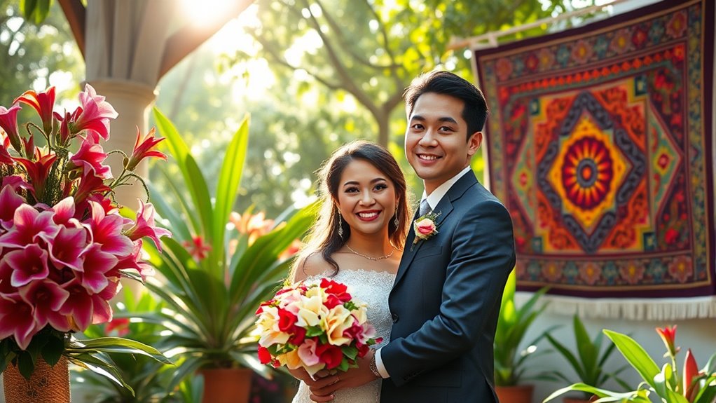 cultural fusion wedding celebration