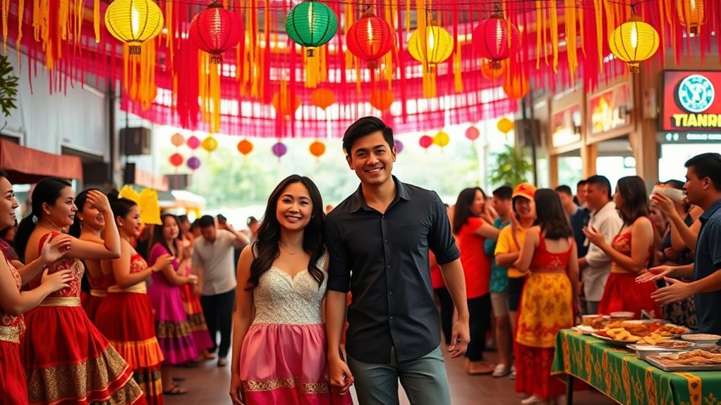 cultural immersion through fiestas