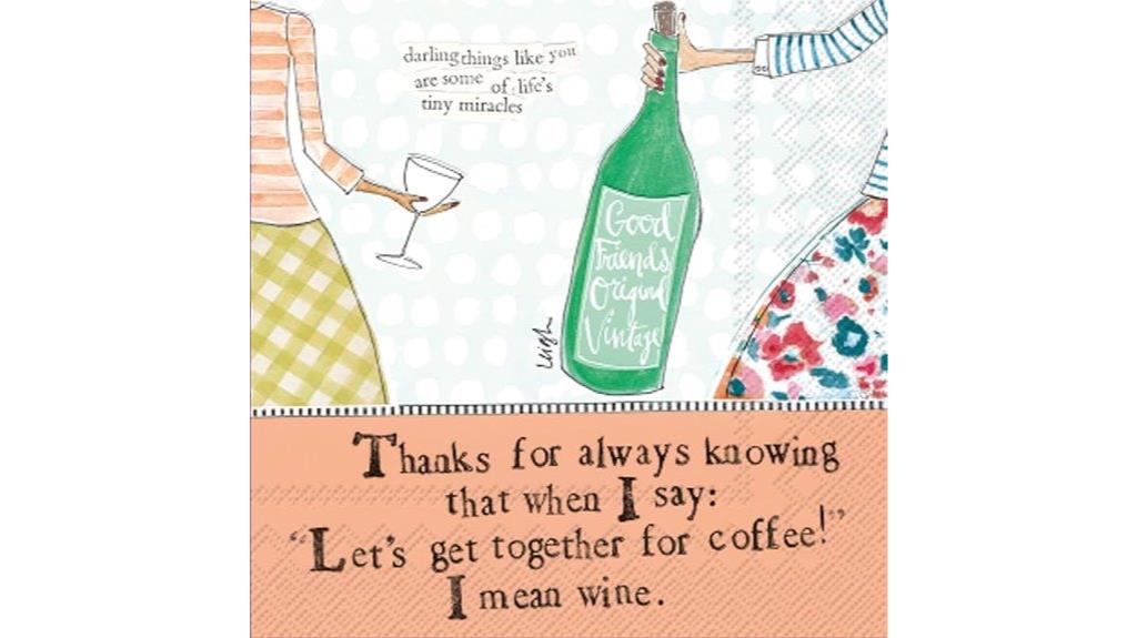 curly girl themed napkins