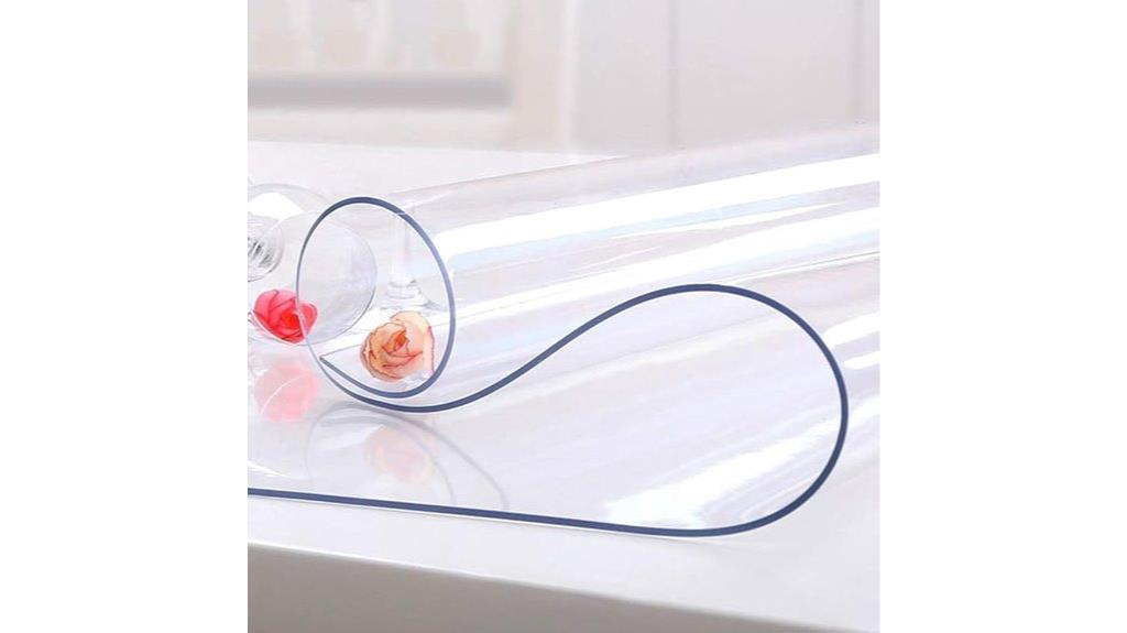 custom clear table protector