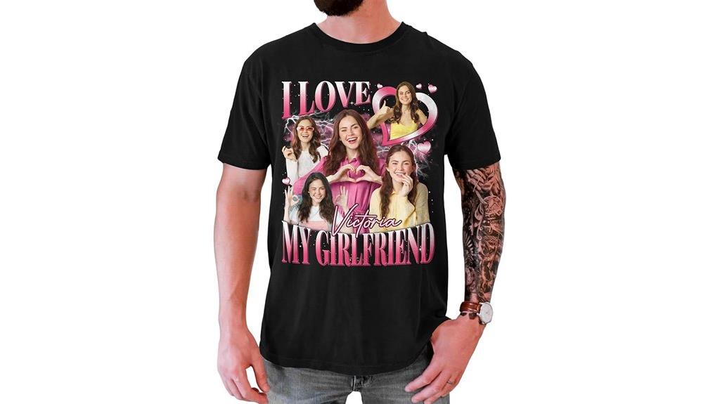 custom photo girlfriend shirt