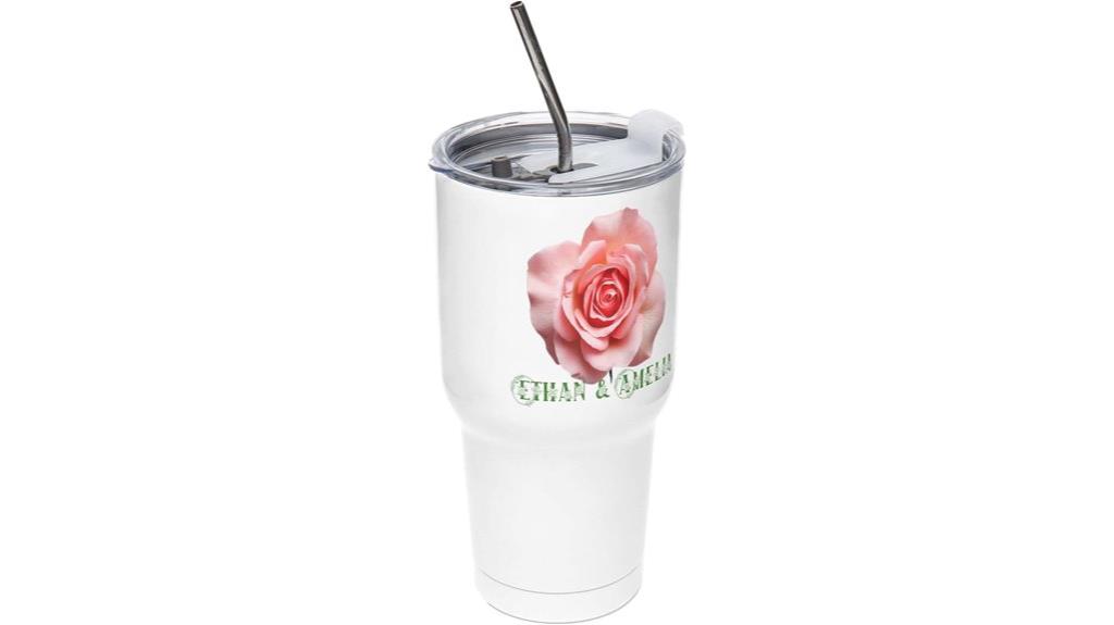customizable insulated drinkware tumbler