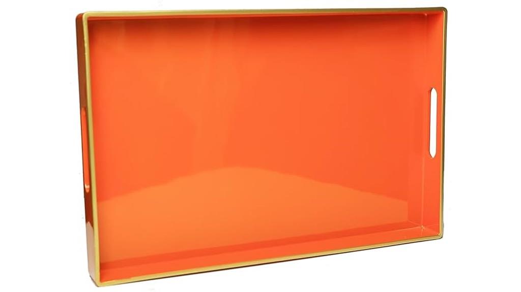 decorative serving tray handles
