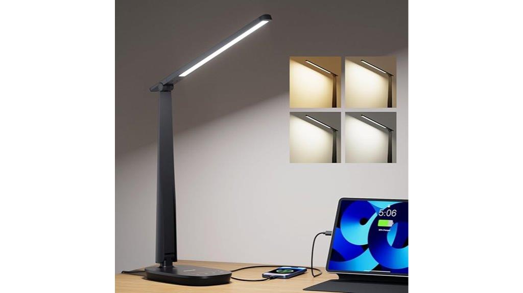 dimmable led desk lamp