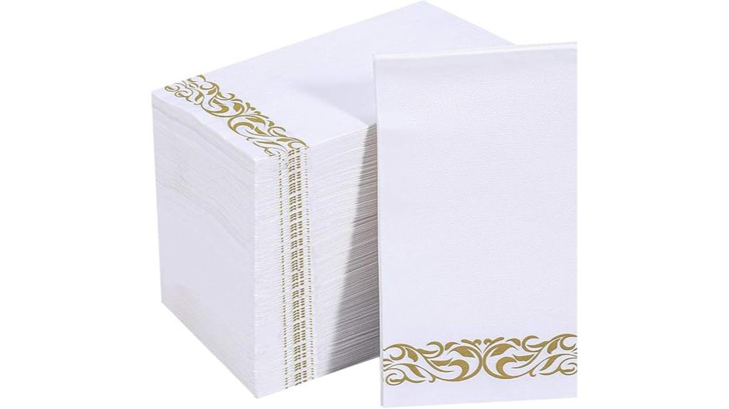 disposable 3 ply paper napkins