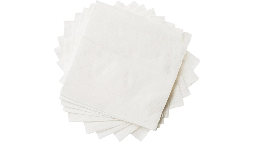 disposable beverage napkins pack