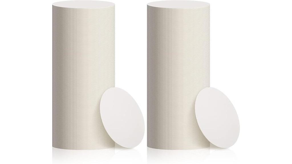 disposable paper bar coasters