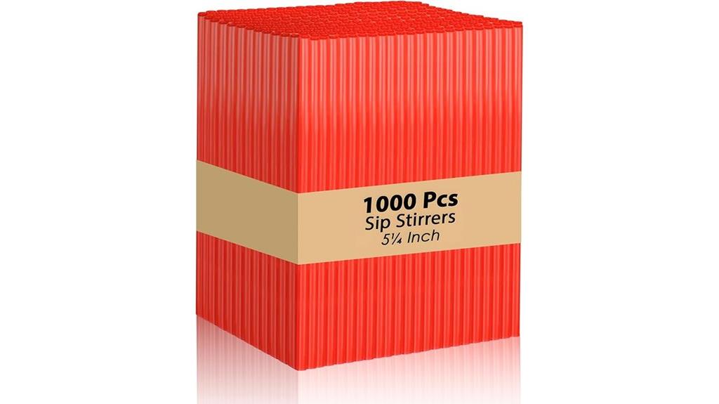 disposable plastic stir sticks
