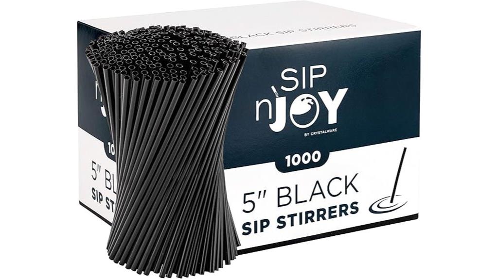 disposable plastic stirrer sticks