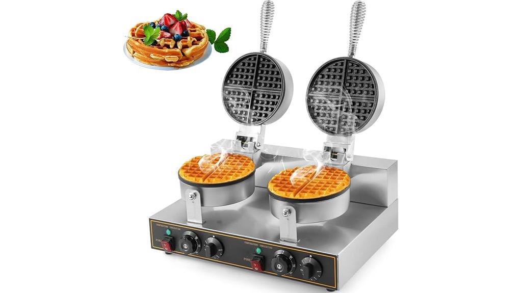 double head waffle maker