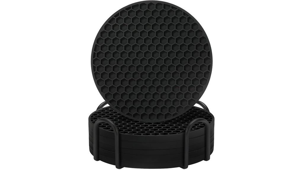 drink coaster set holder