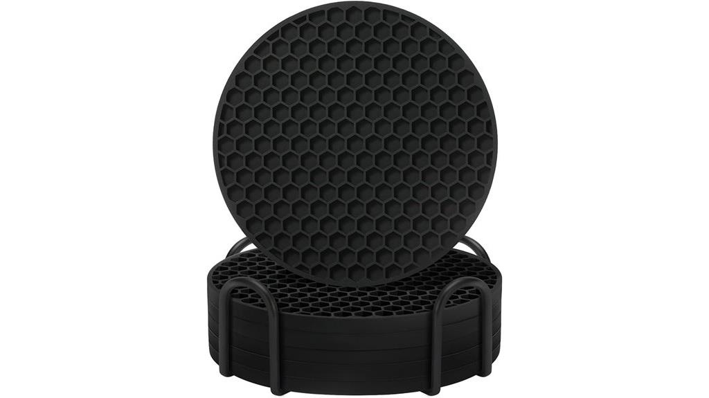 drink coaster set holder