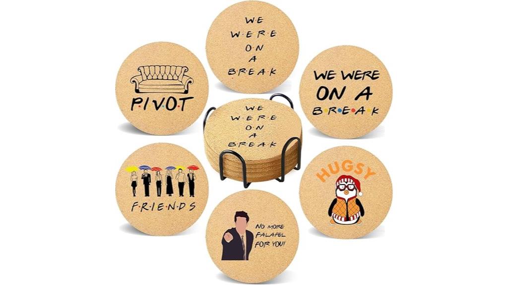 drink coaster set included