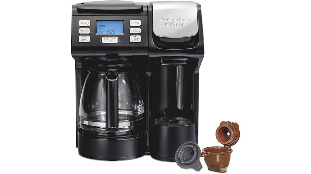 dual coffee brewing system