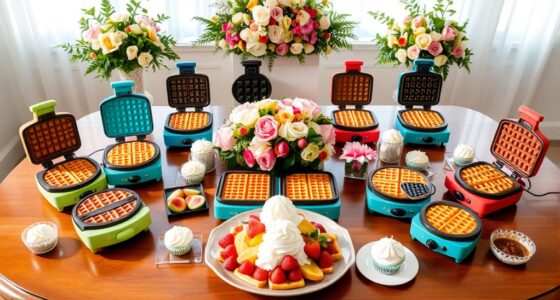 dual waffle makers selection