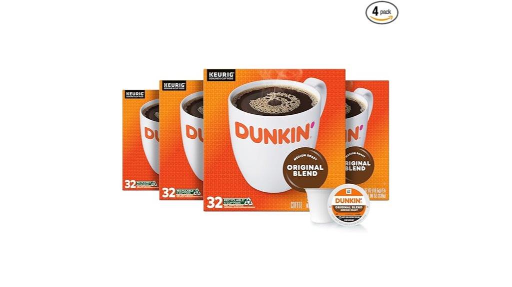 dunkin medium roast pods