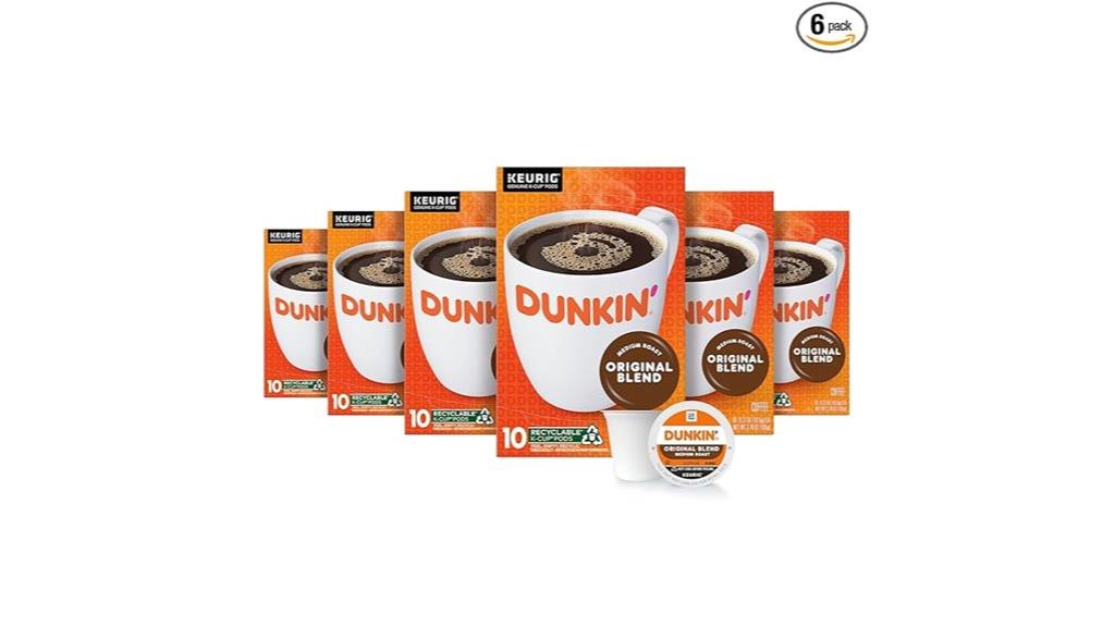 dunkin medium roast pods