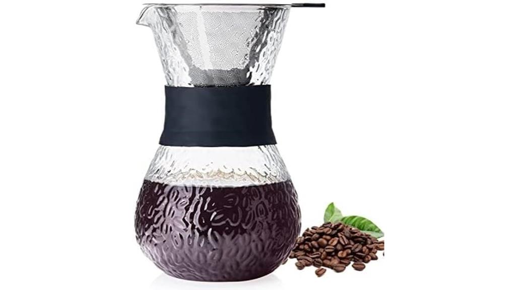 durable double filter brewer