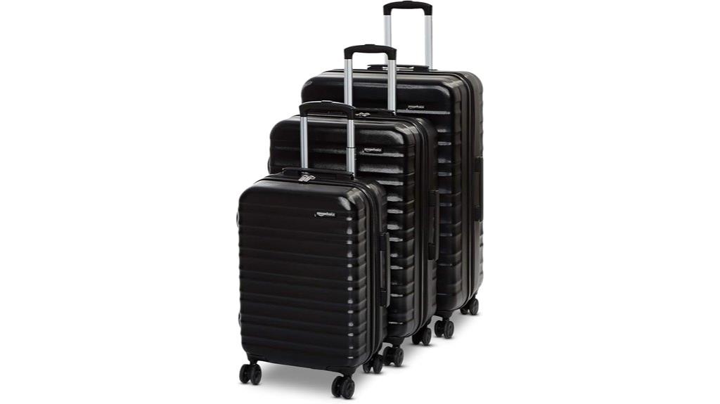 durable luggage travel set