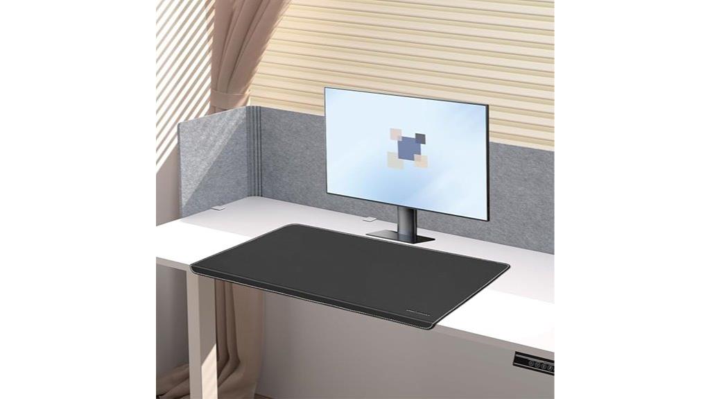 durable non slip desk mat