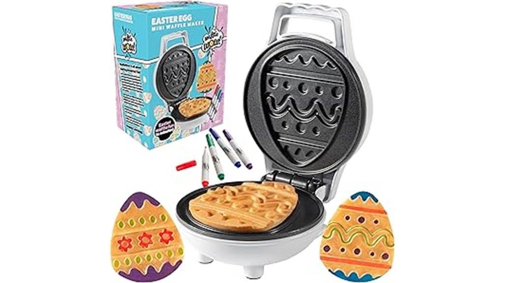 easter egg waffle maker