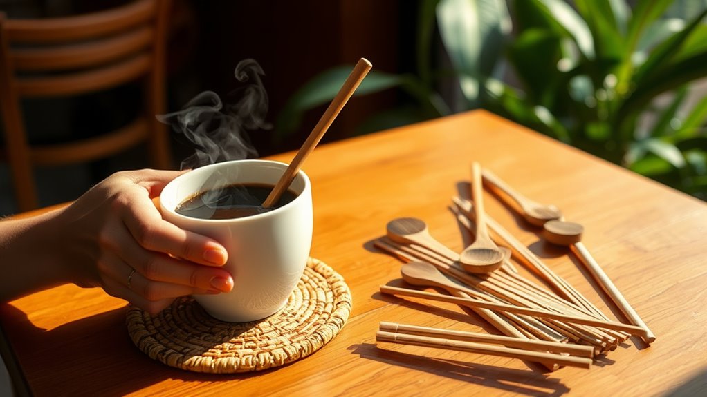 eco friendly durable coffee stirrers